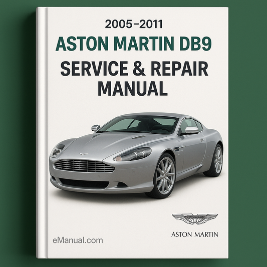 Aston Martin DB9 2005-2011 Service Repair Manual