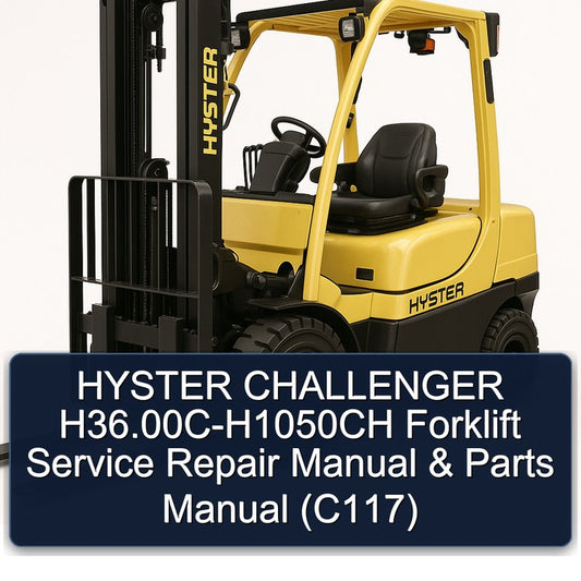 Hyster Challenger H36.00c-h1050ch Forklift Parts (C117) Catalog