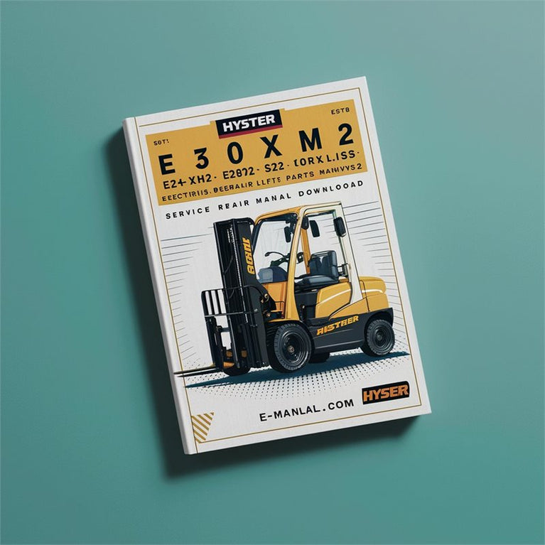 Hyster E25xm2 E30xm2 E35xm2 E40xms2 Electric Forklift Parts (D114) Catalog PDF