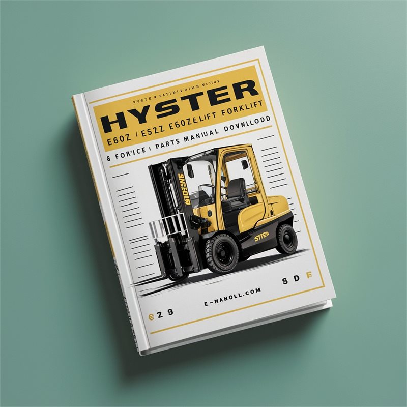 Hyster E45Z E50Z E55Z E60Z E65Z Forklift Parts (G108) Catalog PDF
