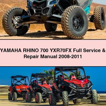 2008-2011 Yamaha Rhino 700 YXR70FX Service Repair Workshop Manual PDF