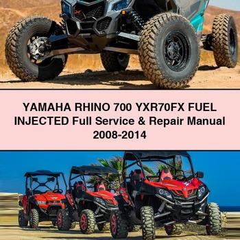 2008-2014 Yamaha Rhino 700 YXR70FX Fuel Injected Service Repair Workshop Manual PDF
