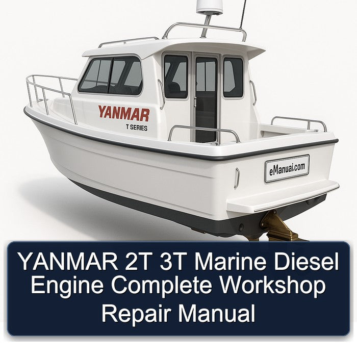 Yanmar 2T 3T Marine Diesel Engine Service Repair Workshop Manual PDF