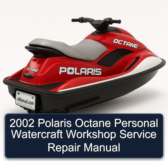 2002 Polaris Octane Personal Watercraft Service Repair Workshop Manual PDF