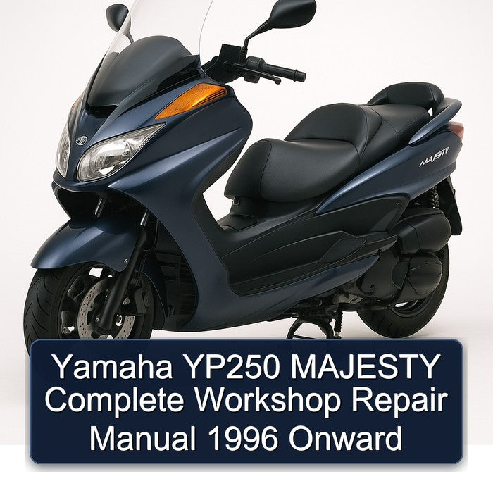 1996 Yamaha Majesty YP250 Onward Service Repair Workshop Manual PDF