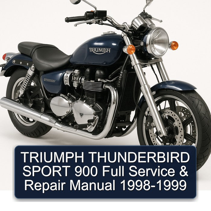 1998-1999 Triumph Thunderbird Sport 900 Service Repair Workshop Manual PDF