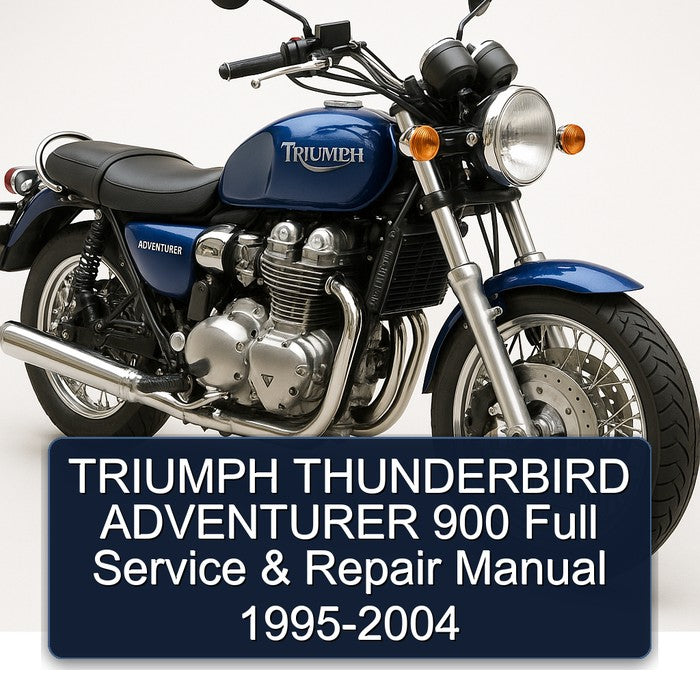 1995-2004 Triumph Adventurer Thunderbird 900 Service Repair Workshop Manual PDF