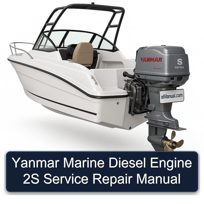 Yanmar Marine Diesel Engine 2S Service Repair Workshop Manual PDF