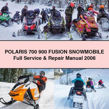 2006 Polaris 700 900 Fusion Snowmobile Service Repair Workshop Manual PDF