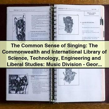The Common Sense of Singing