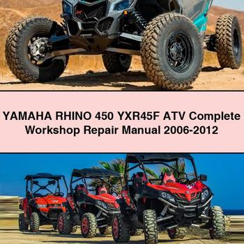 2006-2012 Yamaha Rhino 450 YXR45F ATV Service Repair Workshop Manual PDF