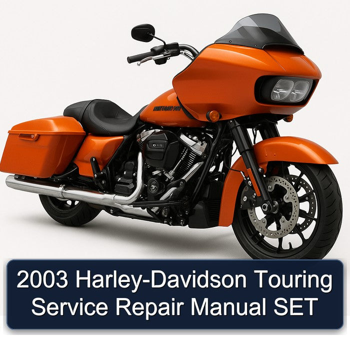 2003 Harley Davidson Touring Harley-davidson SET Service Repair Workshop Manual PDF
