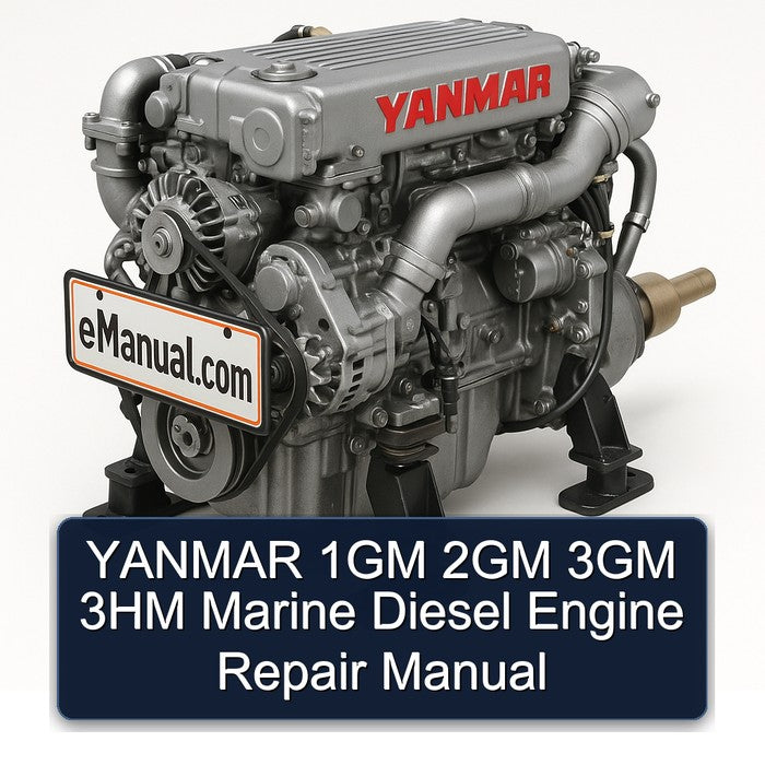 Yanmar 1GM 2GM 3GM 3HM Marine Diesel Engine Service Repair Workshop Manual PDF
