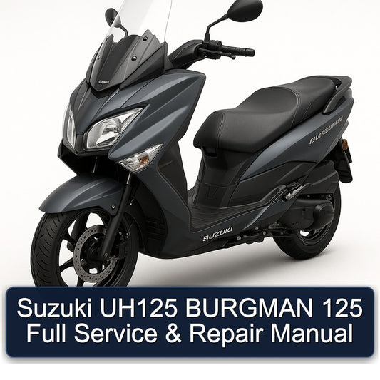 Suzuki Burgman Series UH125 125 Service Repair Workshop Manual