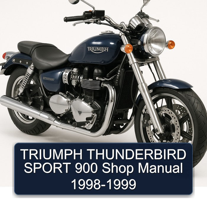 1998-1999 Triumph Thunderbird Sport 900 Shop Service Repair Workshop Manual PDF