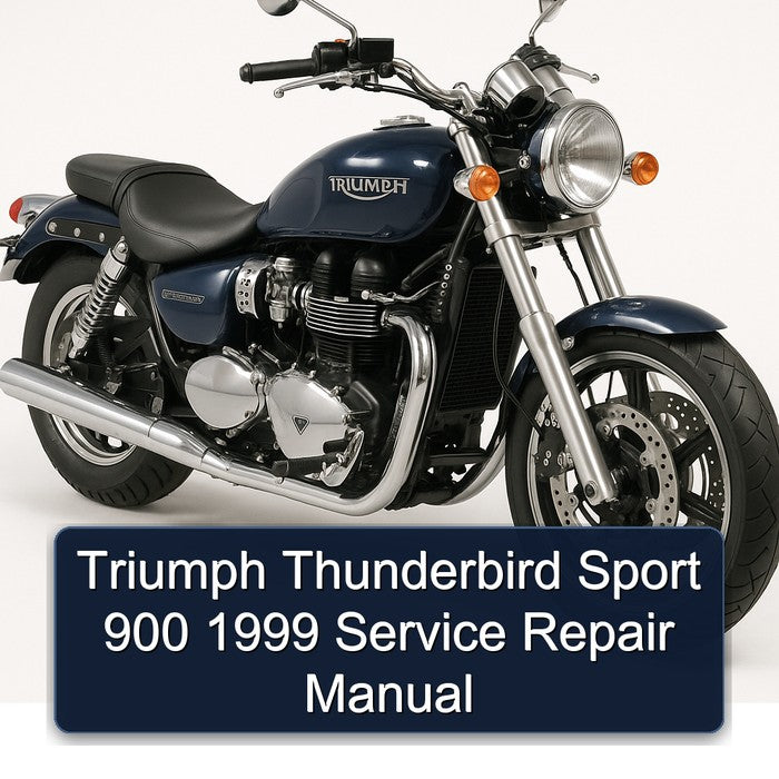 1999 Triumph Thunderbird Sport 900 Service Repair Workshop Manual PDF