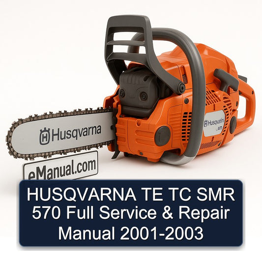 2001-2003 Husqvarna SMR Models TE TC 570 Service Repair Workshop Manual