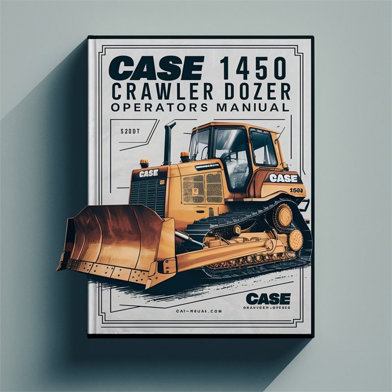 Case 1450 Crawler Dozer Operators Operator's Manual PDF