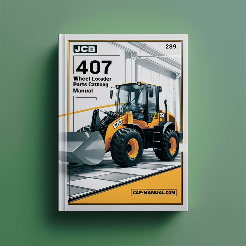 JCB 407 Wheel Loader Parts Catalog PDF