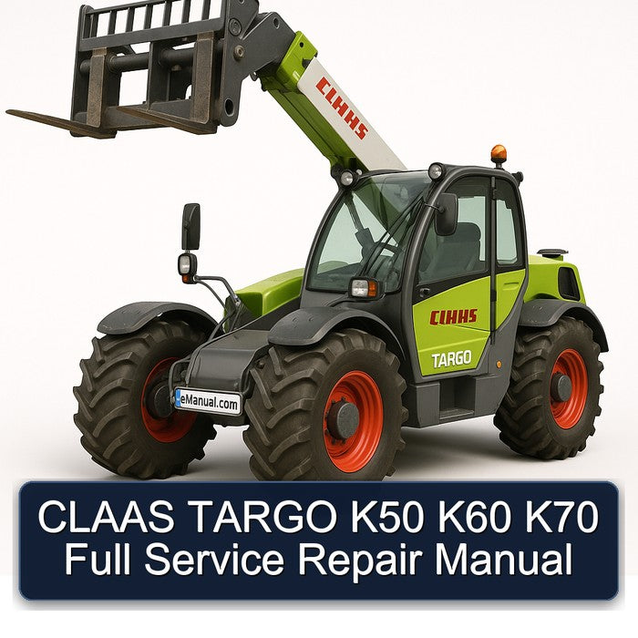 Claas Targo K50 K60 K70 Service Repair Workshop Manual PDF