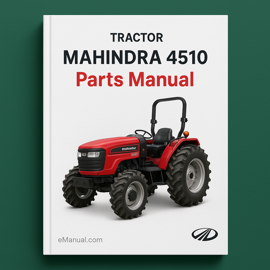 MAHINDRA 4510 Tractor Parts Manual