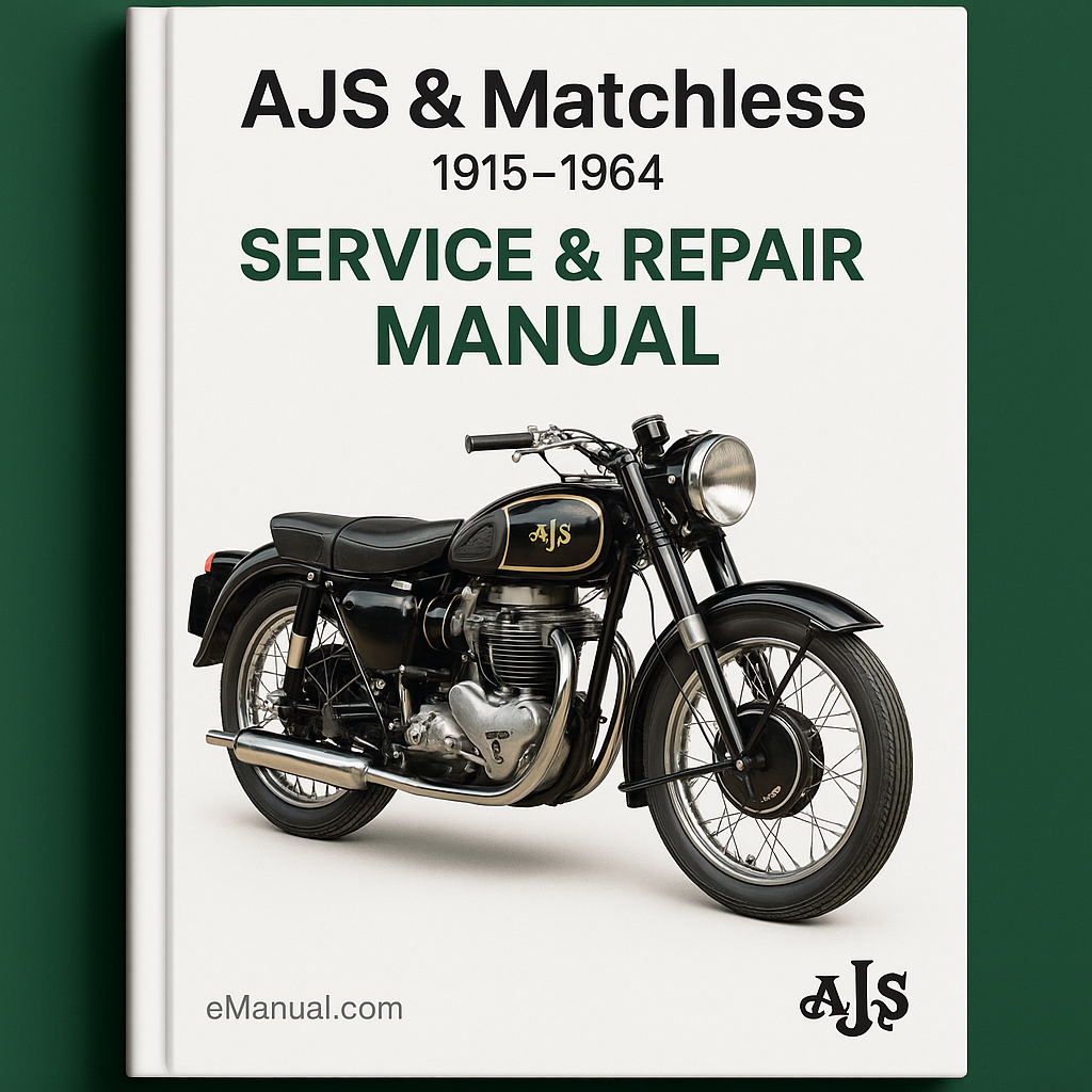 AJS & Matchless 1915-1964 Service Repair Manual
