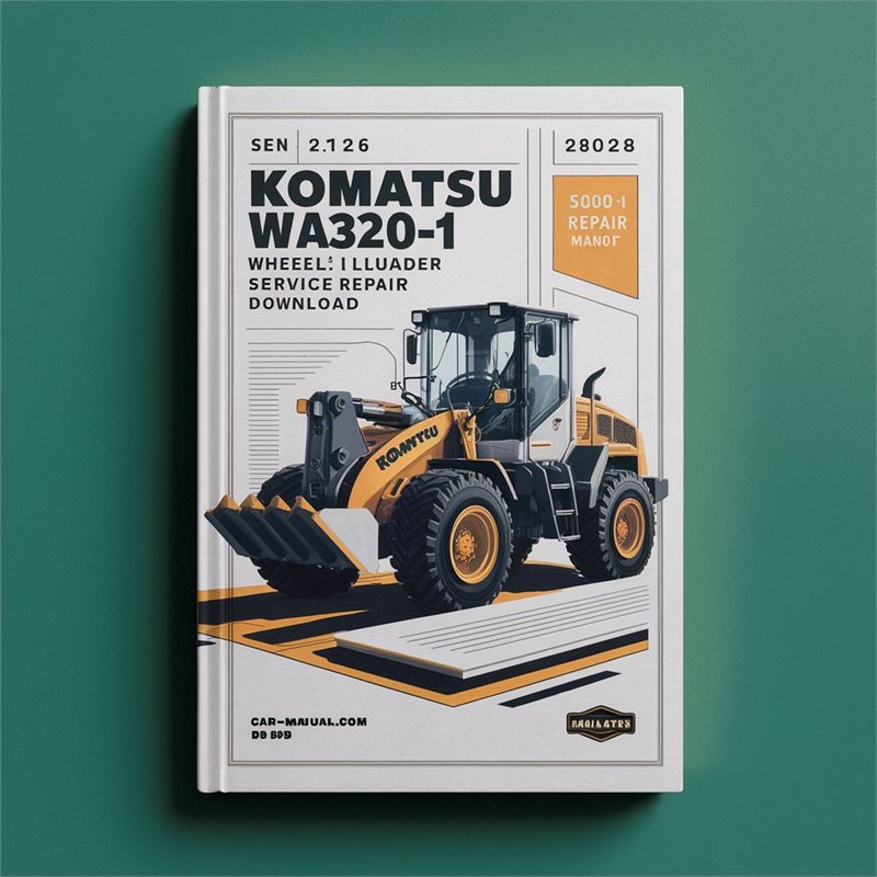 Komatsu WA300-1 WA320-1 Wheel Loader (sn: 10001 Up) Service Repair Workshop Manual PDF