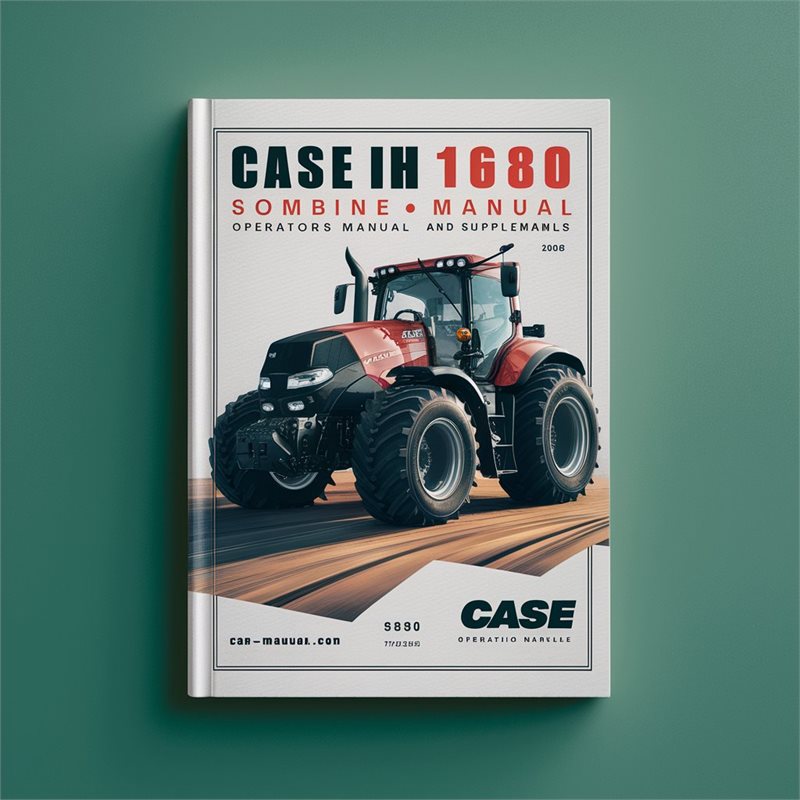 Case IH 1680 Sombine Operators 3 Supplement Operator's Manual PDF