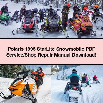 1995 Polaris Starlite Snowmobile /shop Service Repair Workshop Manual PDF