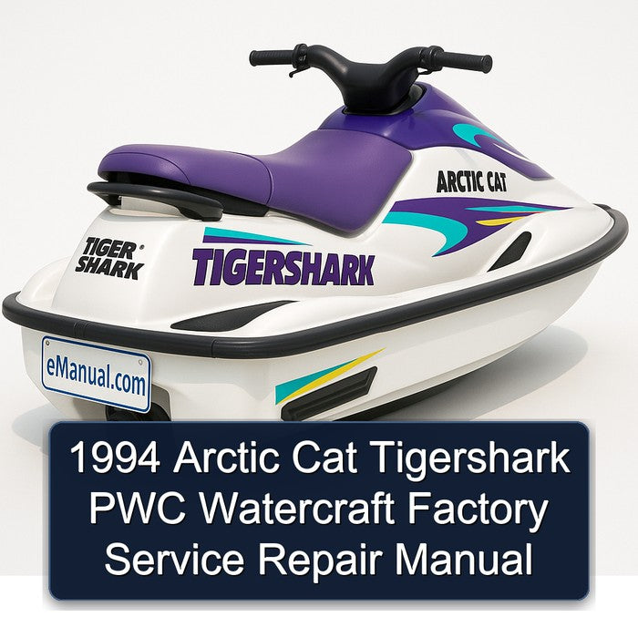 1994 Arctic CAT Tigershark PWC Watercraft Service Repair Workshop Manual PDF