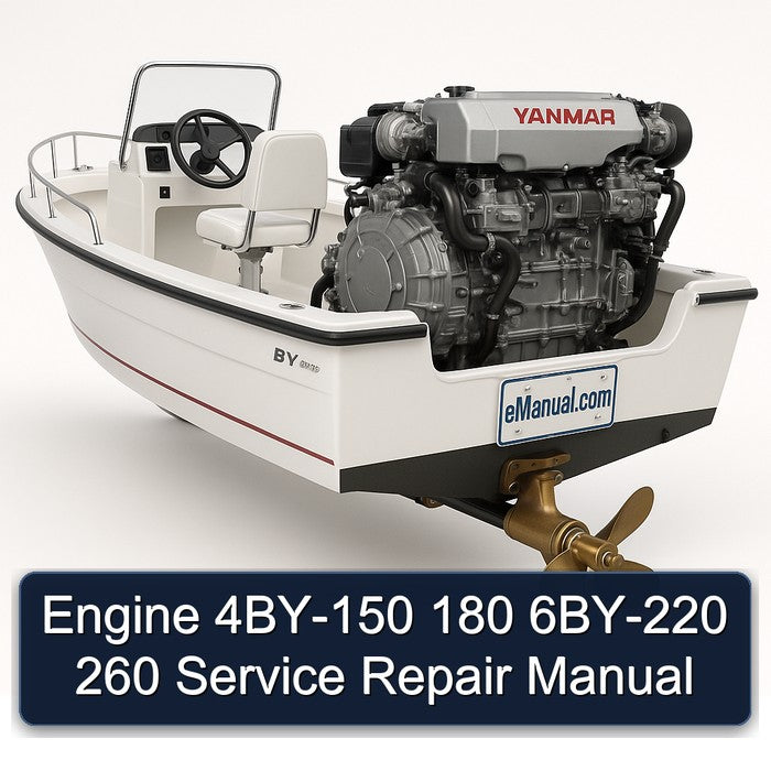 Engine 4BY-150 180 6BY-220 260 Service Repair Workshop Manual PDF
