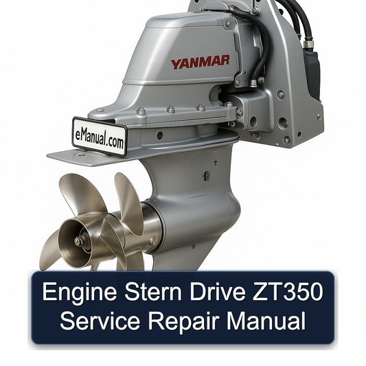 Engine Stern Drive ZT350 Service Repair Workshop Manual