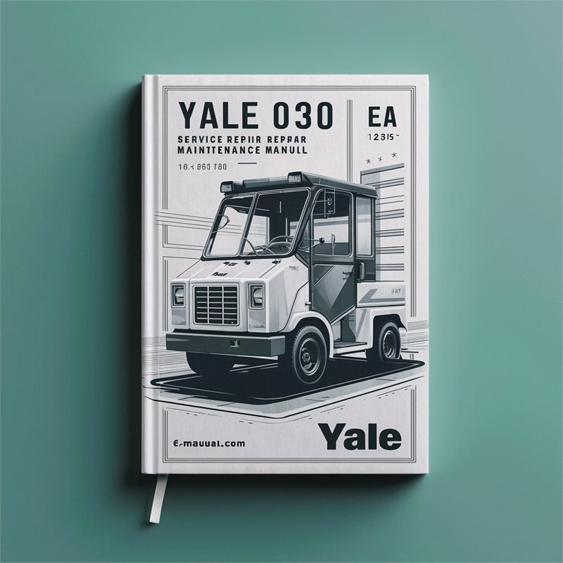 Yale ESC 030 EA Lift Truck Service Repair Workshop Manual PDF