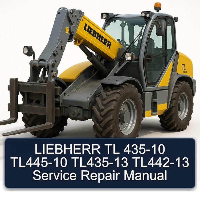 Liebherr TL 435-10 TL445-10 TL435-13 TL442-13 Service Repair Workshop Manual PDF