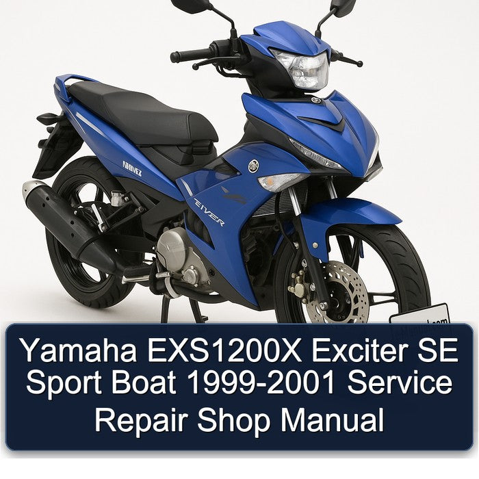 1999-2001 Yamaha EXS1200X Exciter SE Sport Boat - Shop Service Repair Workshop Manual PDF