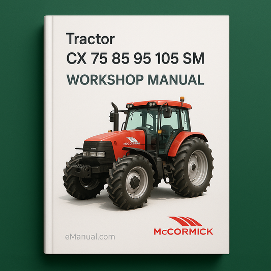 McCormick CX 75 85 95 105 SM Workshop Manual
