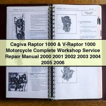 2000-2006 Cagiva Raptor 1000 V- Motorcycle Service Repair Workshop Manual PDF