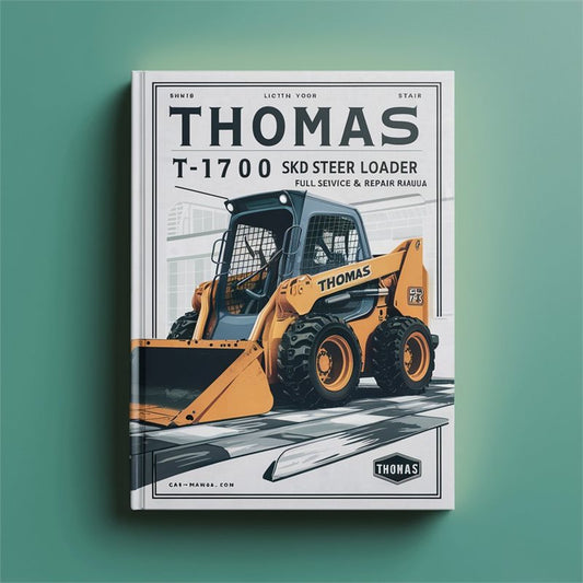 Thomas T175 T1700 Skid Steer Loader Service Repair Workshop Manual