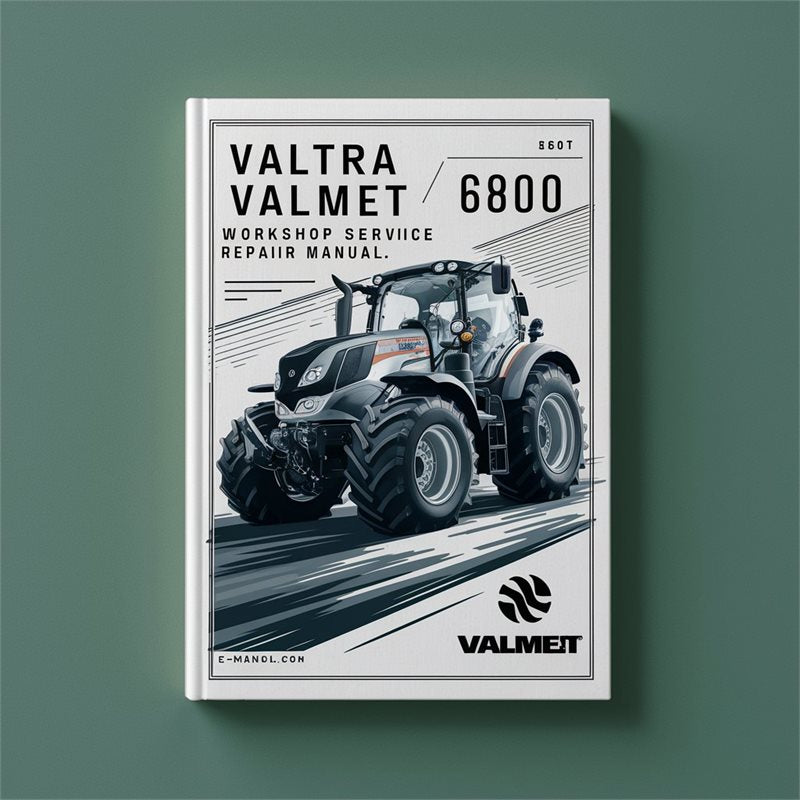 Valtra Valmet 6800 Tractor Service Repair Workshop Manual PDF