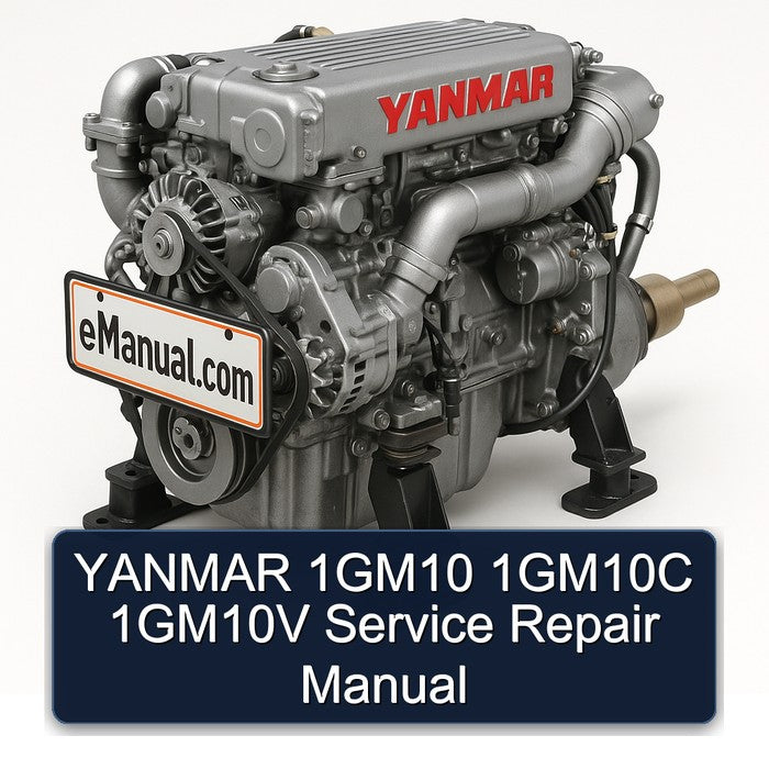 Yanmar 1gm10 1gm10c 1gm10v Service Repair Workshop Manual PDF