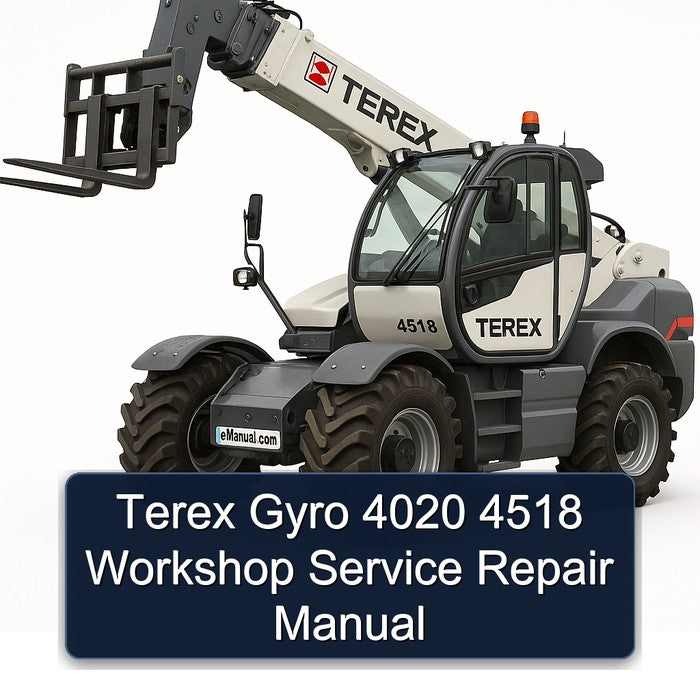 Terex Gyro 4020 4518 Service Repair Workshop Manual PDF