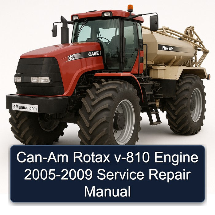 2005-2009 CAN-AM Rotax V-810 Engine Service Repair Workshop Manual PDF