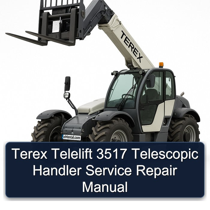 Terex Telelift 3517 Telescopic Handler Service Repair Workshop Manual PDF