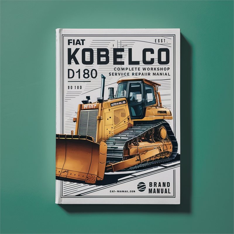 Fiat Kobelco D180 Tier 2 Crawler Dozer Service Repair Workshop Manual PDF