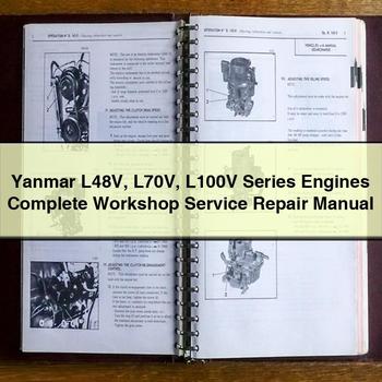 Yanmar L48V L70V L100V Series Engines Service Repair Workshop Manual PDF