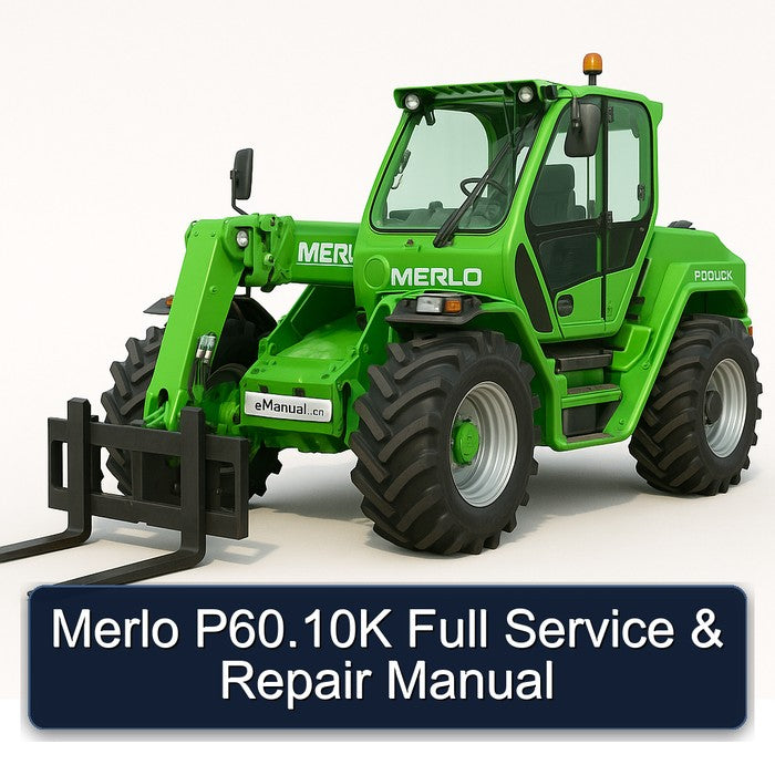 Merlo P60.10k Service Repair Workshop Manual PDF