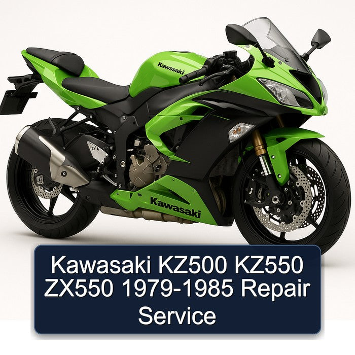 1979-1985 Kawasaki ZX Models KZ500 KZ550 ZX550 Service Repair Workshop Manual PDF
