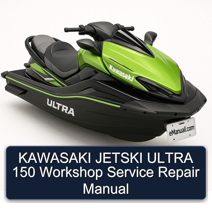 Kawasaki Jetski Ultra 150 Service Repair Workshop Manual PDF