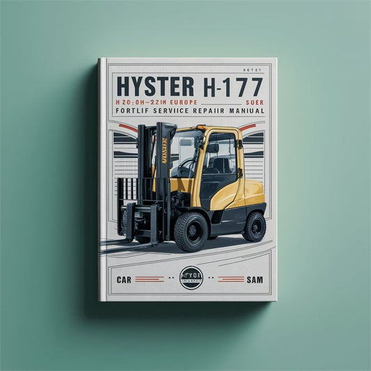 Hyster H177 (h2.00-h3.20xm Europe) Forklift Service Repair Workshop Manual