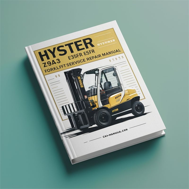 Hyster Z943 (e30fr E35FR E40FR E45FR E50fr) Forklift Service Repair Workshop Manual PDF
